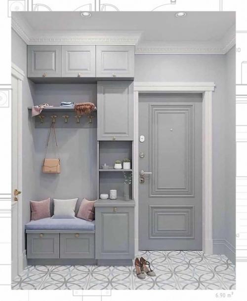 Может показаться, что коридору не стоит уделять много внимания при ремонте хотя бы потому, что он является самой маленькой комнатой дома. 04