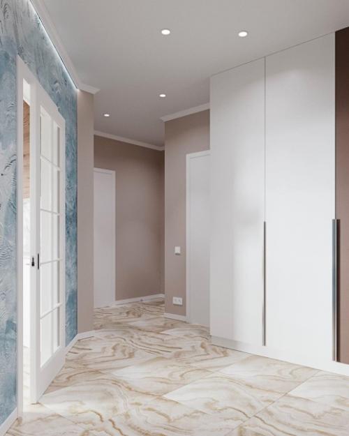 Дизайн - проект коридора и прихожей. 02