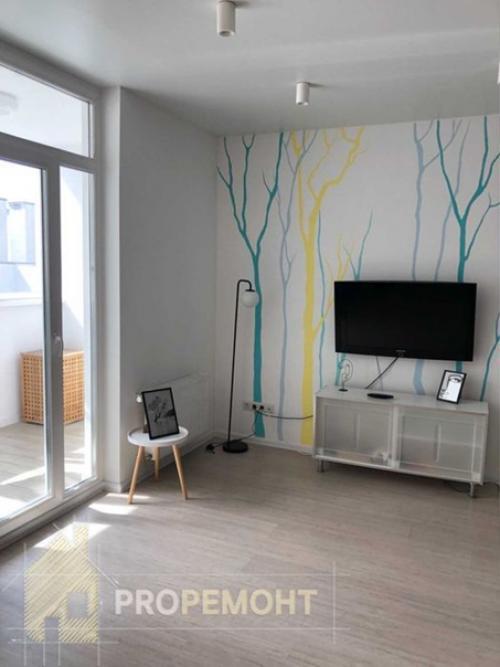 Пример использования ярких цветов в интерьере. 07