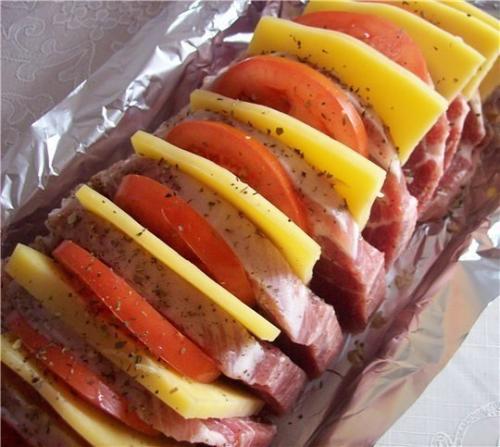 Дачные блюда.  Свинина, запеченная Гармошкой, с картофельными грибочками. 01 Дачные блюда.  Свинина, запеченная Гармошкой, с картофельными грибочками. 01