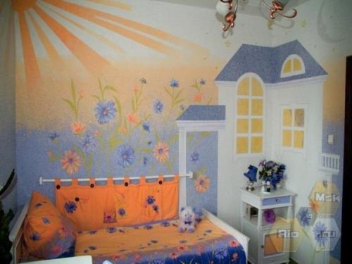 Удивительные обои для детской комнаты. 02