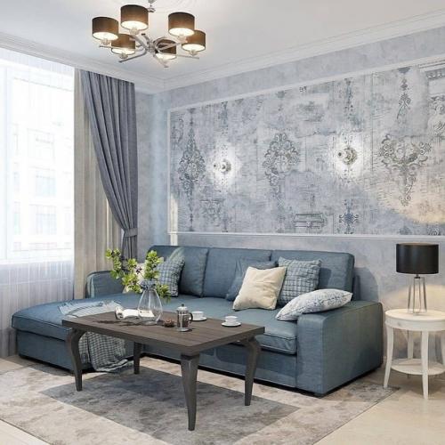 Шикарный дизайн - проект квартиры с грамотным зонированием кухни. 06