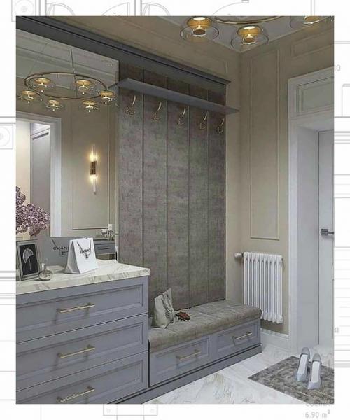 Может показаться, что коридору не стоит уделять много внимания при ремонте хотя бы потому, что он является самой маленькой комнатой дома. 05