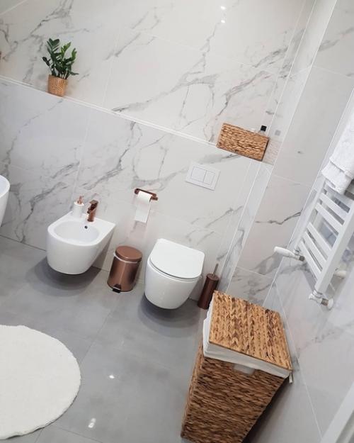 Большой санузел после капитального ремонта красота получилась. 03