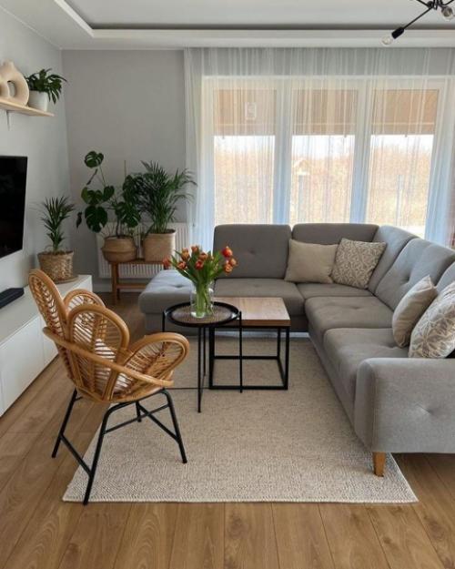 Красивый интерьер загородного дома в скандинавском стиле. 05