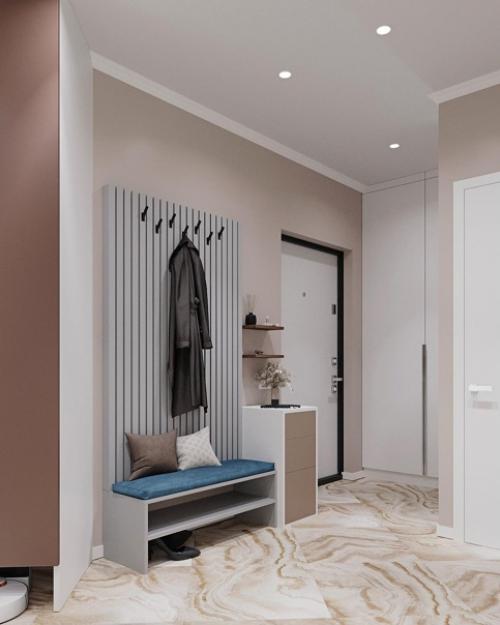 Дизайн - проект коридора и прихожей. 04