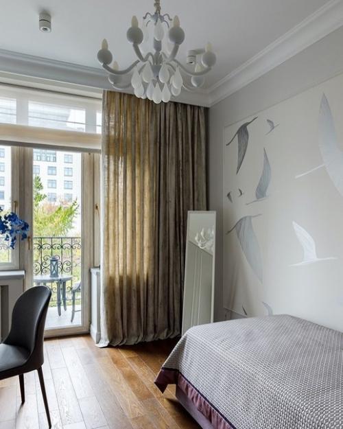 На капитальный ремонт квартиры ушло примерно 4 месяца. 06