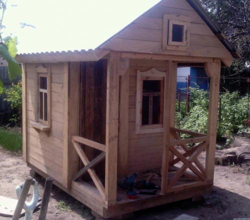 Мой первый построенный своими руками дом. 03