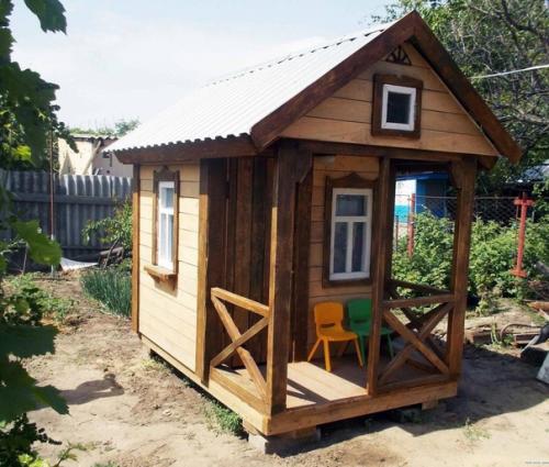 Мой первый построенный своими руками дом. 04