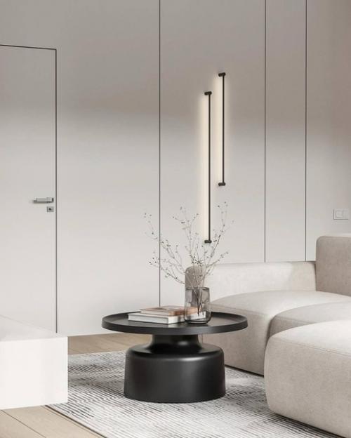 Интерьер кухни - гостиной площадью 29 кв. 06