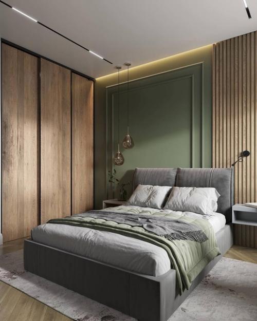 Оцените насыщенный интерьер этой однушки с приятным сочетанием оттенков, площадью 33 кв. 03