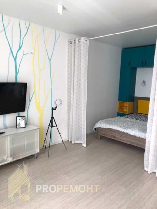 Пример использования ярких цветов в интерьере. 06