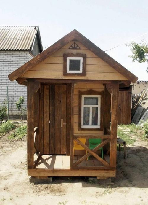 Мой первый построенный своими руками дом. 07