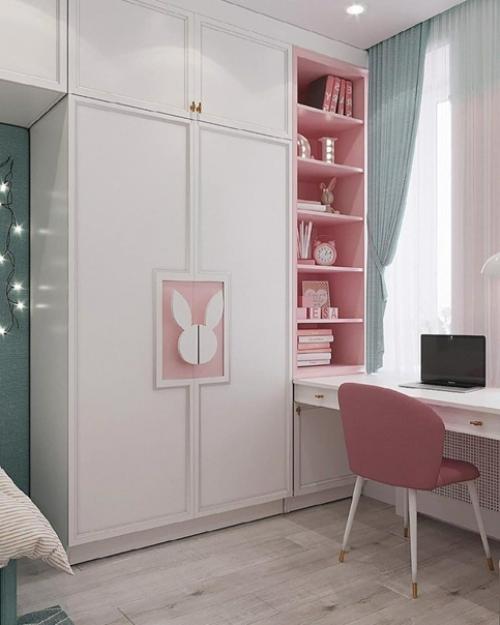 Шикарная детская комната для юной принцессы. 02