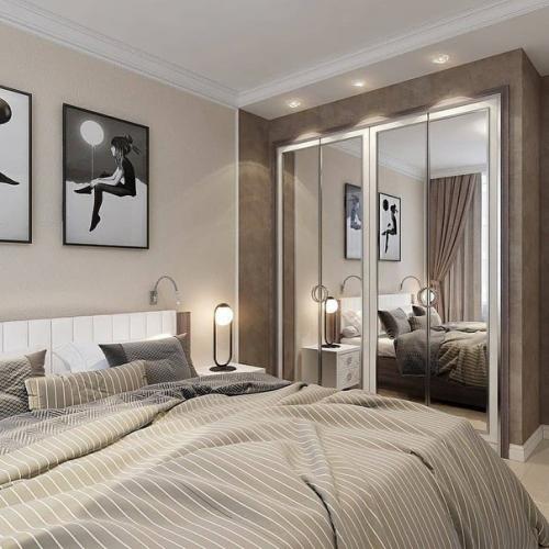 Шикарный дизайн - проект квартиры с грамотным зонированием кухни. 08