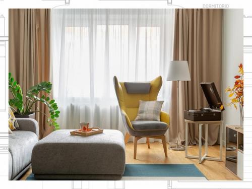 Квартира в современном стиле для молодого человека. 03