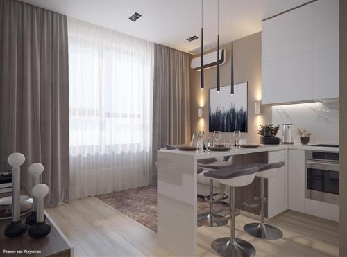 Проект однушки 43 кв. 01