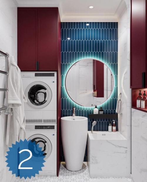 Подборка из 10 ванных комнат. 01