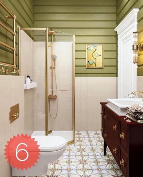 Подборка из 10 ванных комнат. 05