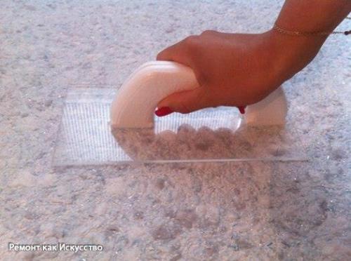 Техника самостоятельной поклейки жидких обоев. 03 Техника самостоятельной поклейки жидких обоев. 03