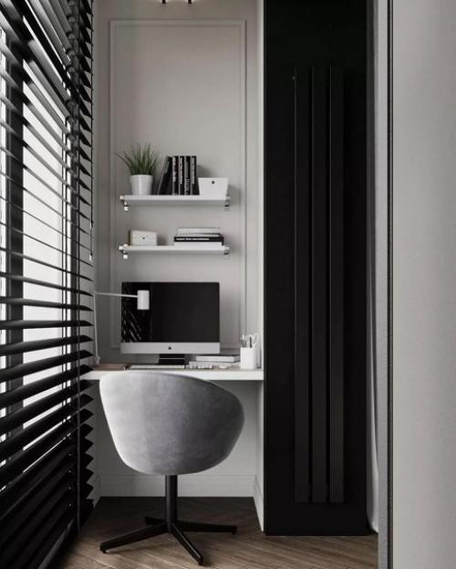 Еще один безумно стильный дизайн - проект квартиры. 07