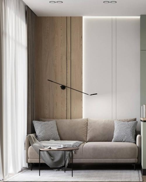 Компактная площадь квартиры тоже может быть невероятно красивой и эстетичной для счастливого проживания и развития семьи! 04