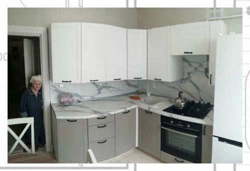 Сделали бабушке сюрприз и отремонтировали её старенькую кухню в хрущёвке. 06