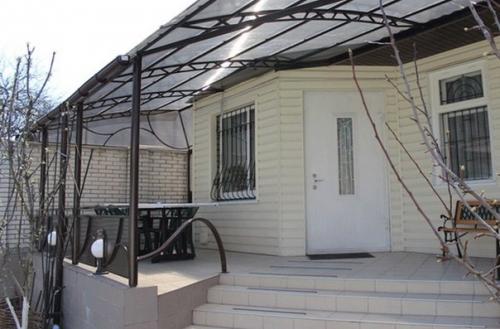 Веранда из поликарбоната своими руками. 09