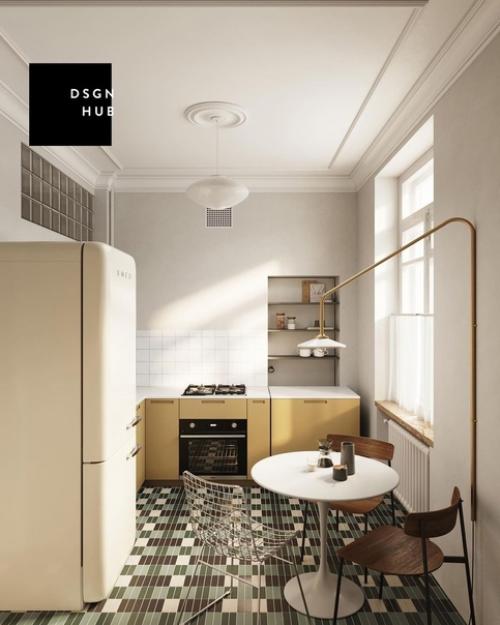 Какой диван красивее зелёный или красный? 04