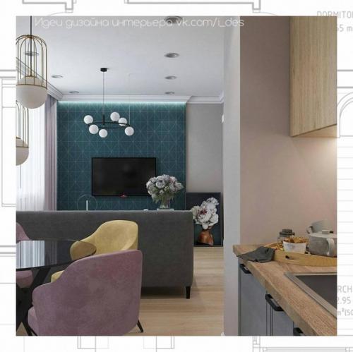 Любая квартира - студия представляет из себя единое пространство. 04