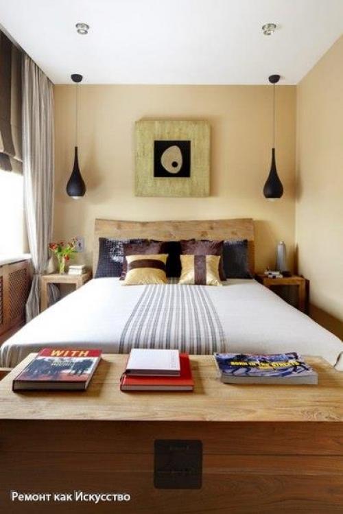 Как обустроить узкую спальню. 04