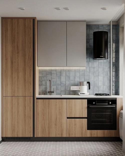 Лаконичный интерьер небольшой квартиры площадью 31 m. 03