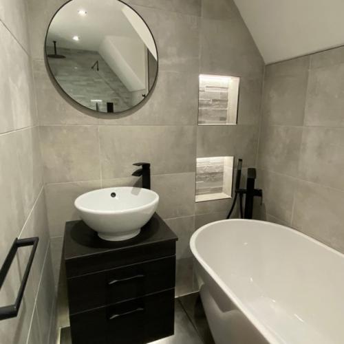 Санузел в доме после капитального ремонта. 06