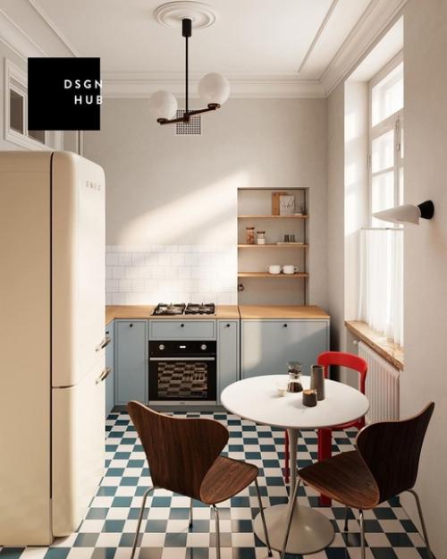 Какой диван красивее зелёный или красный? 08