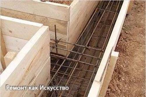 Армирование ленточного фундамента. 04 Армирование ленточного фундамента. 04