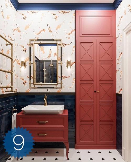 Подборка из 10 ванных комнат. 08