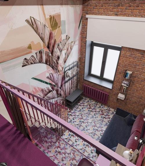 Яркие и динамичные аппартаменты. 04