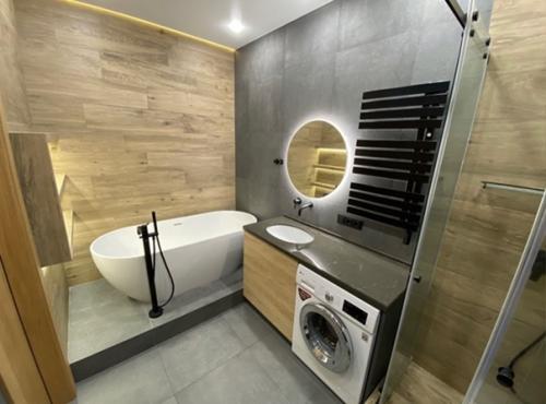 Под аренду сделали ремонт шикарной 3 к в центре Аркадии. 04