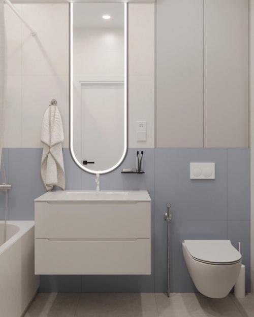 Функциональный эргономичный интерьер, где можно разместить все необходимое на небольшой площади. 02