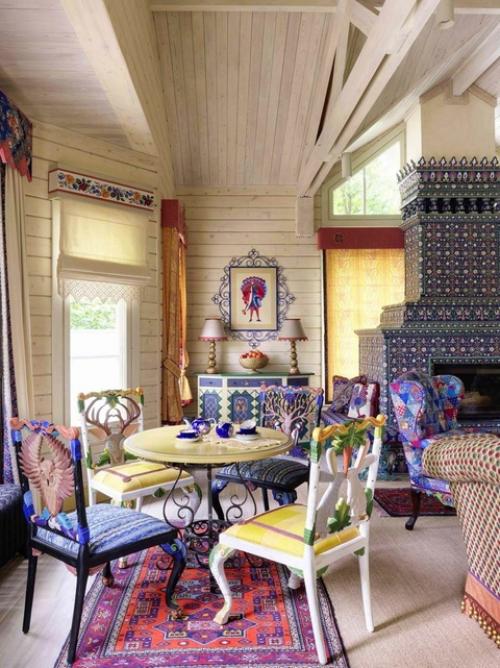 После большинства интерьеров в минималистическом стиле А-ля Комната при Крематории, конечно, данный интерьер ошарашивает. 01