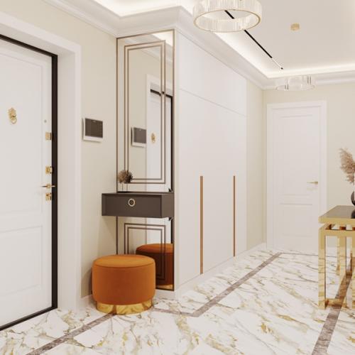 Всем привет!  Оцените авторский дизайн квартиры в 73 м 2. 06