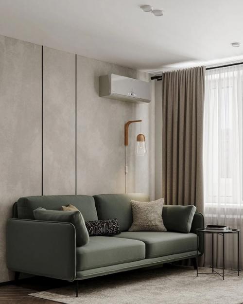 Лаконичный интерьер небольшой квартиры площадью 31 m. 01