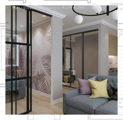 Любая квартира - студия представляет из себя единое пространство. 07