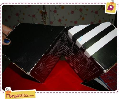 Оригинальный органайзер своими руками из обычной коробки. 01