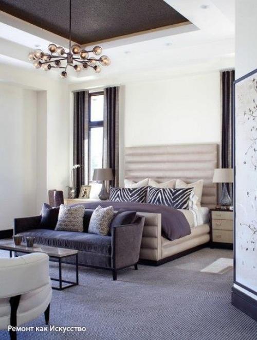 Как обустроить узкую спальню. 08
