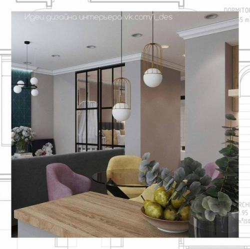 Любая квартира - студия представляет из себя единое пространство. 06