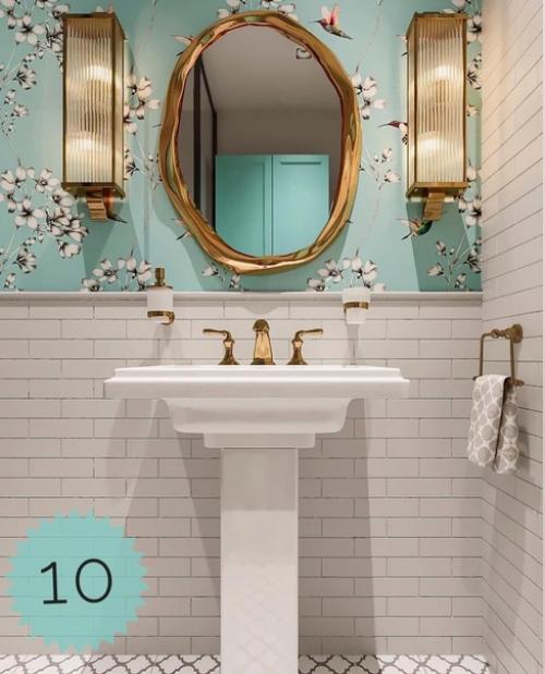 Подборка из 10 ванных комнат. 09