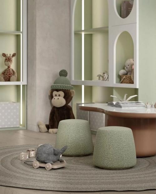 Великолепная детская комната, особенно второй этаж, это мечта, но что там за рабочее место под игровой зоной на 2 этаже. 05