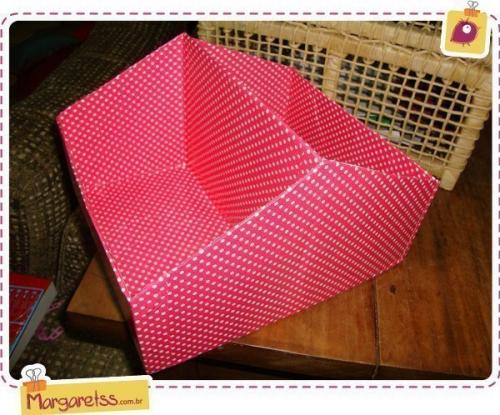 Оригинальный органайзер своими руками из обычной коробки. 06