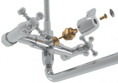 Самостоятельный ремонт переключателя душа. 01 Самостоятельный ремонт переключателя душа. 01